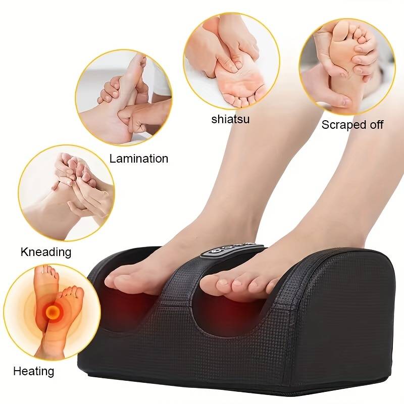 Συσκευή μασάζ Shiatsu με πόδια εντός